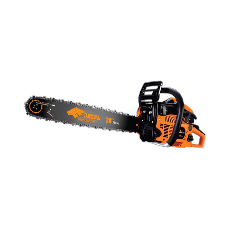 Chain Saw Orange and Black